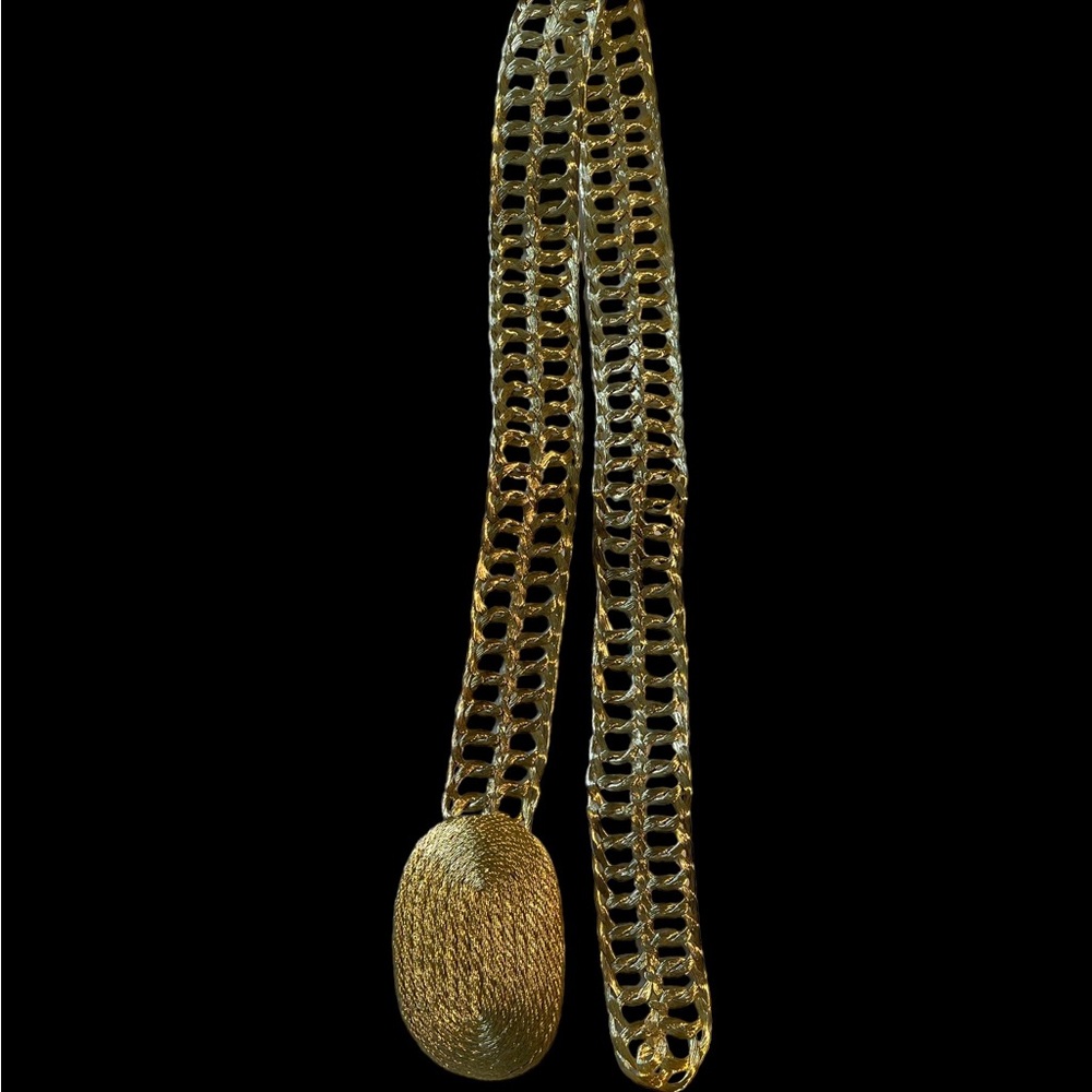 Handmade in Greece Gold Wire Mesh Belt